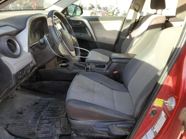 2T3BFREV2FW328878 - 2015 TOYOTA RAV4 LE 红色 照片 7