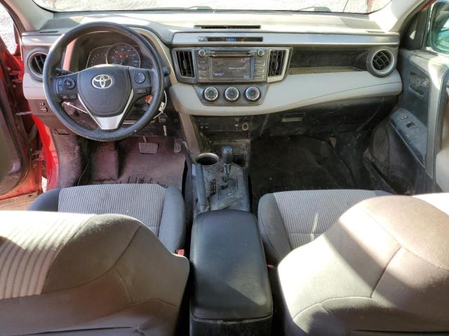 2T3BFREV2FW328878 - 2015 TOYOTA RAV4 LE 红色 照片 8