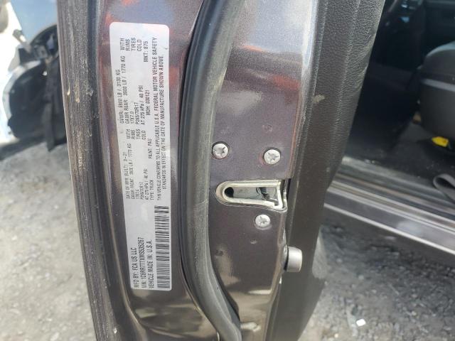 1C6RR7TTXMS535267 - 2021 RAM 1500 CLASS SLT Gris foto 12