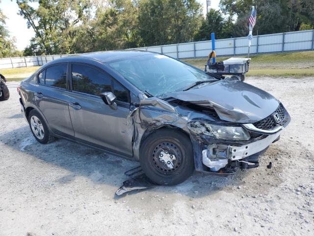 19XFB2F5XDE039484 - 2013 HONDA CIVIC LX BLUE photo 4