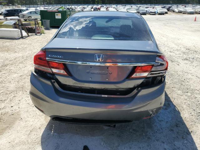 19XFB2F5XDE039484 - 2013 HONDA CIVIC LX BLUE photo 6
