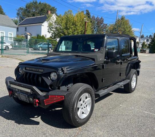 1C4BJWDG4HL587698 - 2017 JEEP WRANGLER U SPORT Siyah fotoğraf 2