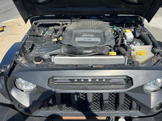 1C4BJWDG4HL587698 - 2017 JEEP WRANGLER U SPORT Siyah fotoğraf 7