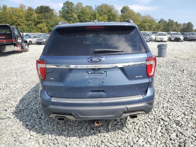 1FM5K8D89JGA56974 - 2018 FORD EXPLORER XLT Көк фото 6