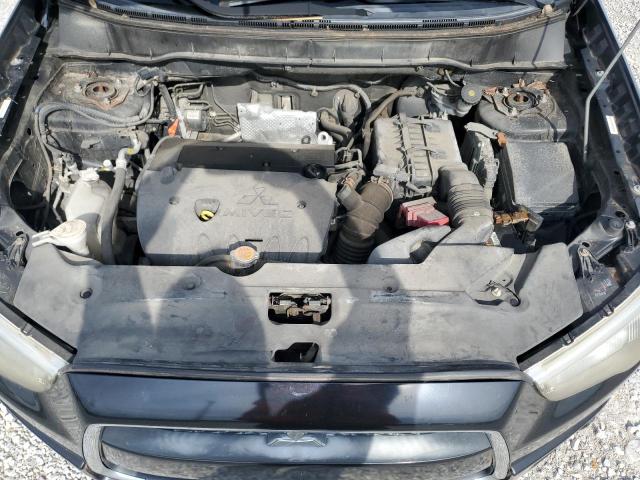 JA4AP3AU7BZ002131 - 2011 MITSUBISHI OUTLANDER ES Սև լուսանկար 12