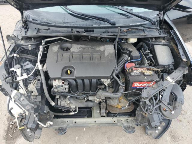 2T1BURHE4GC630993 - 2016 TOYOTA COROLLA L BLACK photo 11