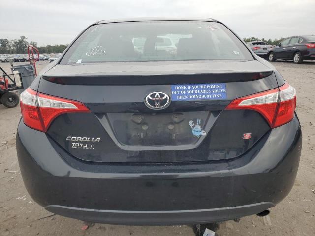 2T1BURHE4GC630993 - 2016 TOYOTA COROLLA L BLACK photo 6