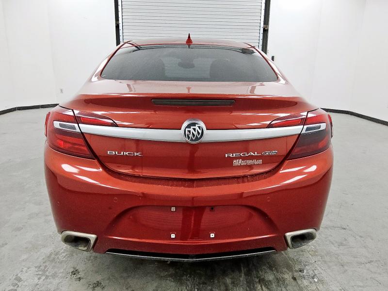 2G4GT5GXXE9295932 - 2014 BUICK REGAL GS RED photo 6