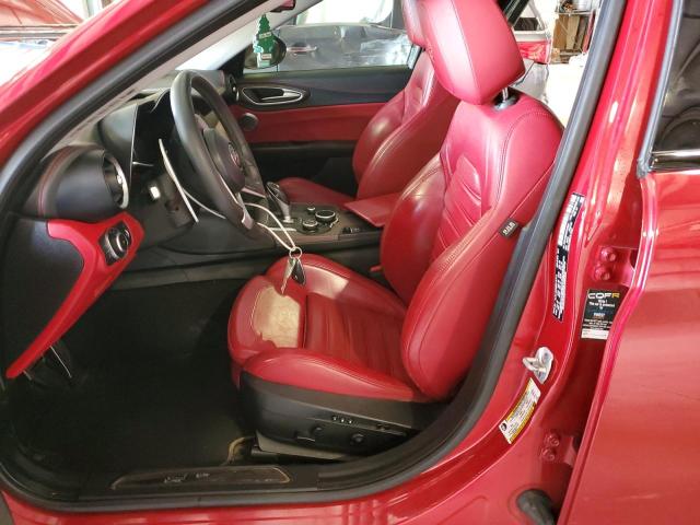 ZARFAEEN6H7553298 - 2017 ALFA ROMEO GIULIA TI Q4 RED photo 7