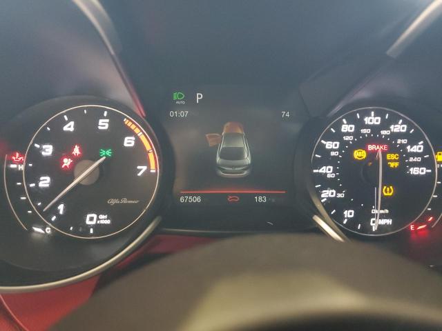 ZARFAEEN6H7553298 - 2017 ALFA ROMEO GIULIA TI Q4 RED photo 9