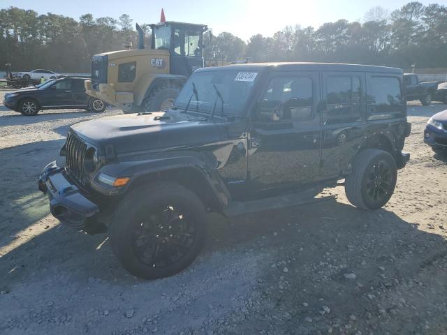 1C4JJXP69MW855576 - 2021 JEEP WRANGLER U SAHARA 4XE BLACK photo 1