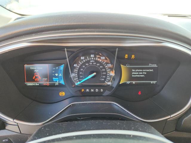 3FA6P0HD0JR239617 - 2018 FORD FUSION SE BLUE photo 9