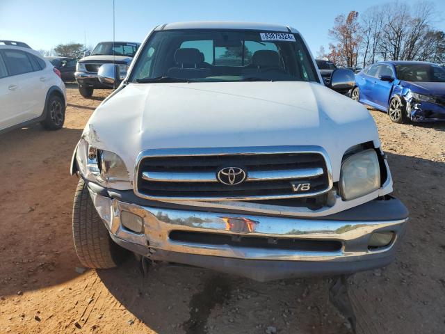 5TBRT341X1S134007 - 2001 TOYOTA TUNDRA ACCESS CAB თეთრი ფოტო 5