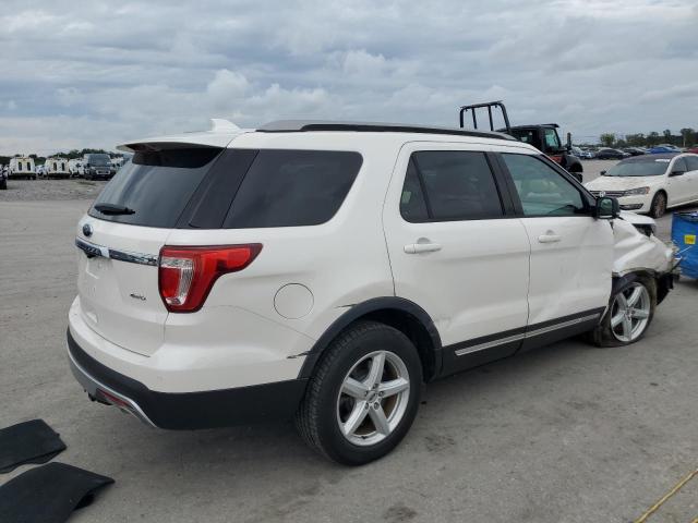 1FM5K8D86HGC80195 - 2017 FORD EXPLORER XLT თეთრი ფოტო 3