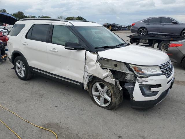 1FM5K8D86HGC80195 - 2017 FORD EXPLORER XLT თეთრი ფოტო 4