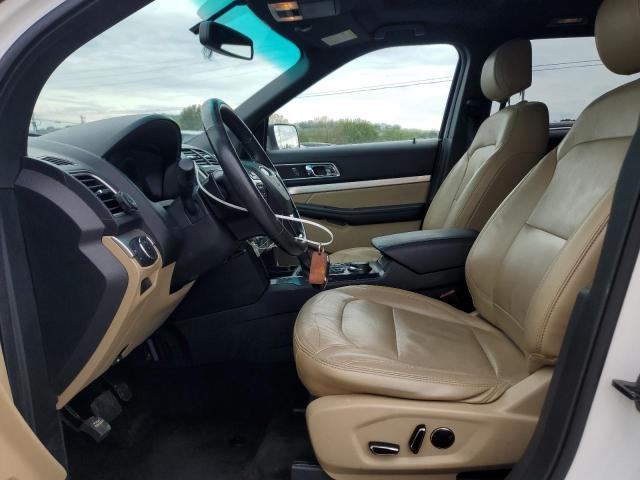 1FM5K8D86HGC80195 - 2017 FORD EXPLORER XLT თეთრი ფოტო 7