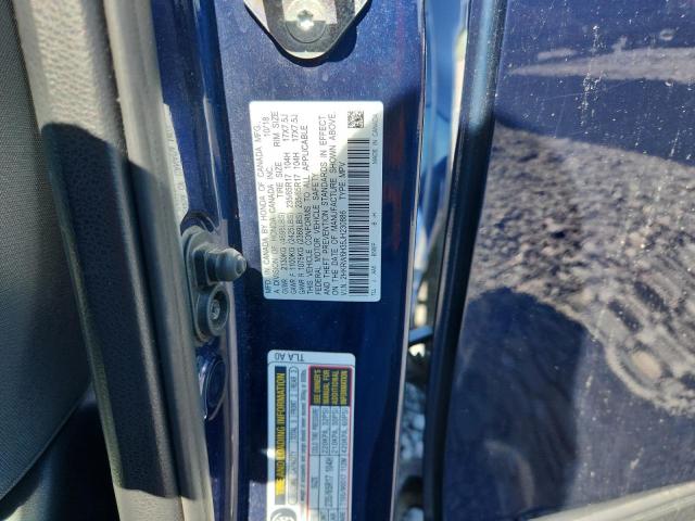 2HKRW6H35JH230886 - 2018 HONDA CR-V LX ლურჯი ფოტო 12