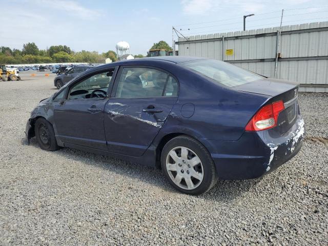 2HGFA16509H535128 - 2009 HONDA CIVIC LX Կապույտ լուսանկար 2