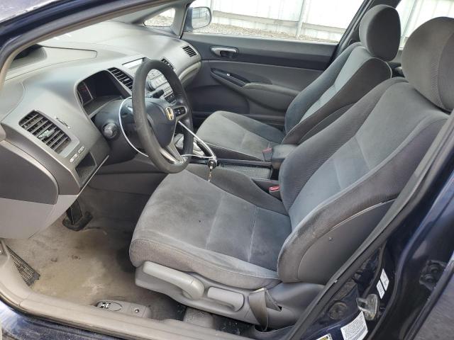 2HGFA16509H535128 - 2009 HONDA CIVIC LX Կապույտ լուսանկար 7