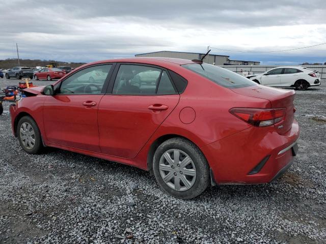 3KPA24AD4PE530447 - 2023 KIA RIO LX RED photo 2