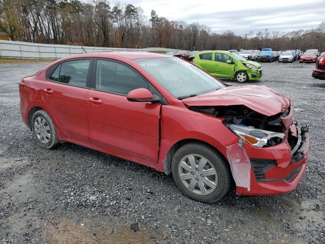 3KPA24AD4PE530447 - 2023 KIA RIO LX RED photo 4