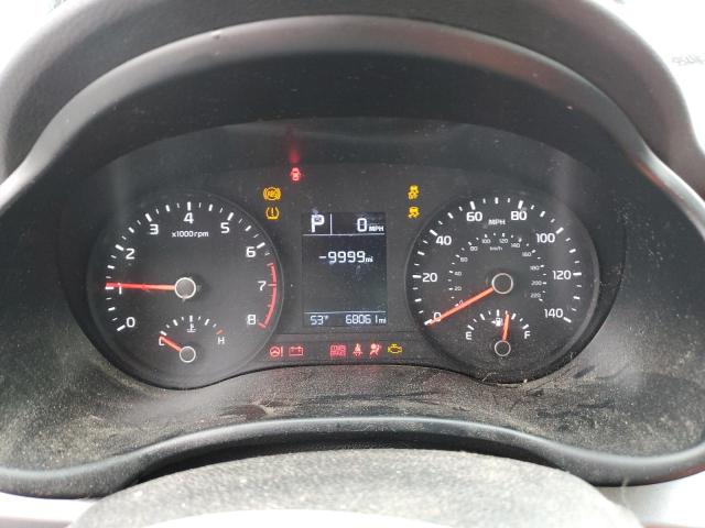 3KPA24AD4PE530447 - 2023 KIA RIO LX RED photo 9