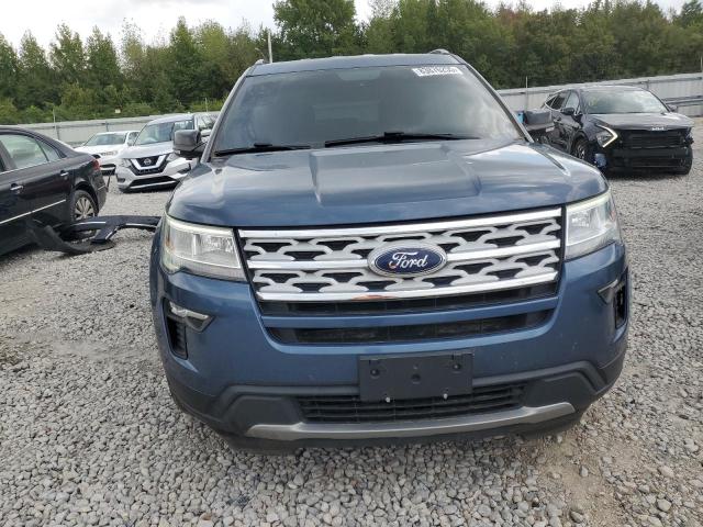 1FM5K7DH9JGC68316 - 2018 FORD EXPLORER XLT BLUE photo 5
