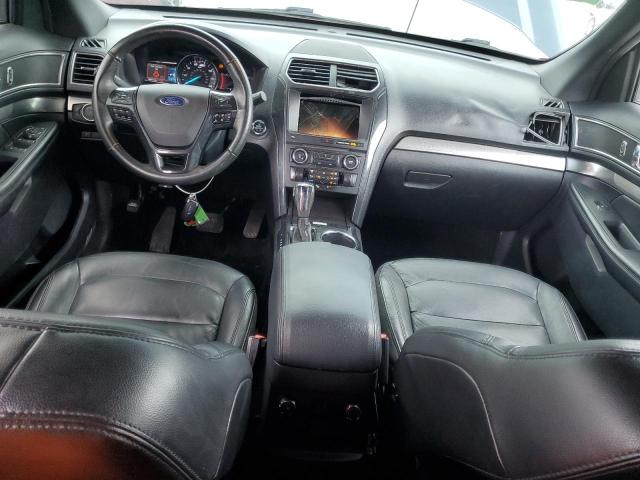 1FM5K7DH9JGC68316 - 2018 FORD EXPLORER XLT BLUE photo 8