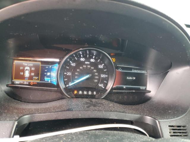 1FM5K7DH9JGC68316 - 2018 FORD EXPLORER XLT BLUE photo 9