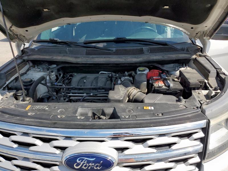 1FM5K7D84KGA08276 - 2019 FORD EXPLORER XLT Biały zdjęcie 12