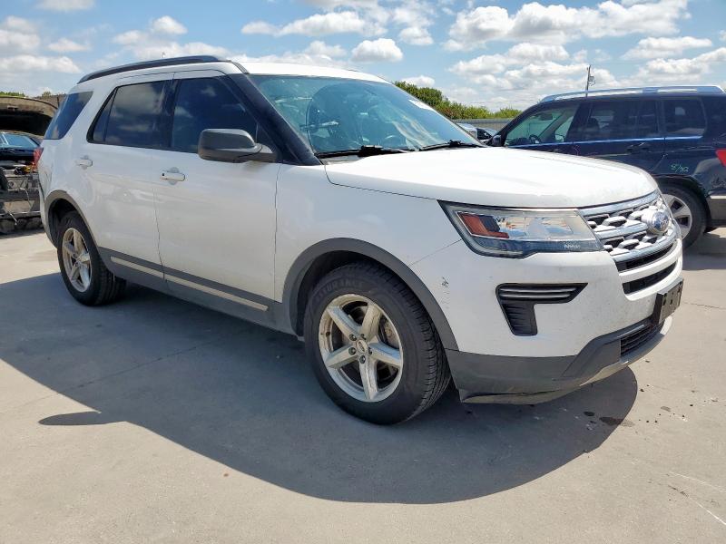 1FM5K7D84KGA08276 - 2019 FORD EXPLORER XLT Biały zdjęcie 4