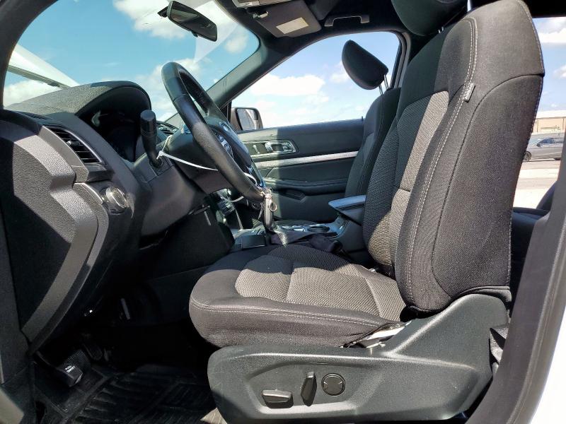 1FM5K7D84KGA08276 - 2019 FORD EXPLORER XLT Biały zdjęcie 7