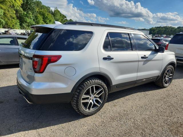 1FM5K8GT0HGC64770 - 2017 FORD EXPLORER SPORT Argent photo 3