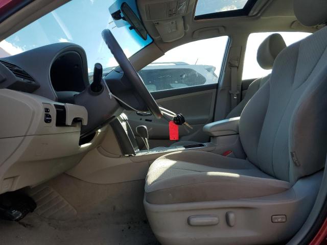 4T1BE46K99U327587 - 2009 TOYOTA CAMRY BASE Czerwony zdjęcie 7