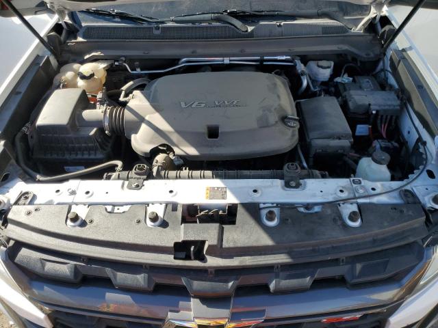 1GCGTDEN5M1111953 - 2021 CHEVROLET COLORADO Z71 WHITE photo 11