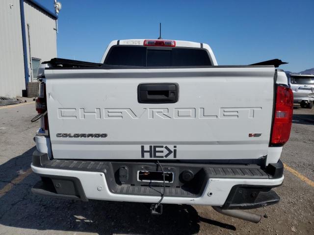 1GCGTDEN5M1111953 - 2021 CHEVROLET COLORADO Z71 WHITE photo 6