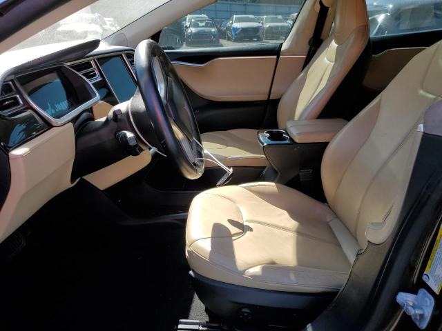 5YJSA1DNXDFP11472 - 2013 TESLA MODEL S ყავისფერი ფოტო 7