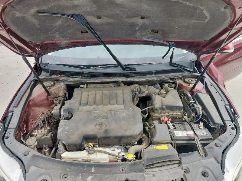 4T1BK1EB1EU117245 - 2014 TOYOTA AVALON BASE Բորդո լուսանկար 11