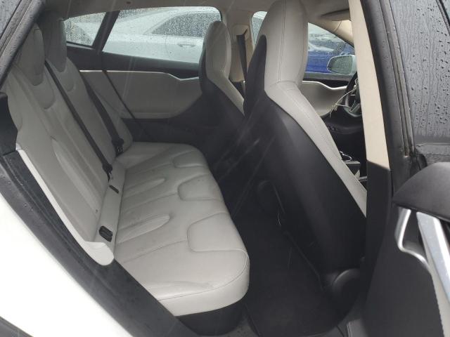 5YJSA1H15EFP56750 - 2014 TESLA MODEL S Biały zdjęcie 10