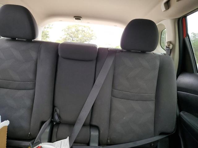 KNMAT2MV8GP699022 - 2016 NISSAN ROGUE S RED photo 10