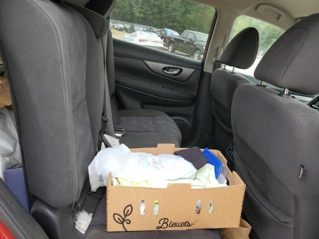 KNMAT2MV8GP699022 - 2016 NISSAN ROGUE S RED photo 11