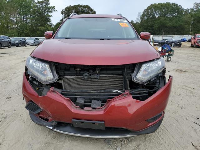 KNMAT2MV8GP699022 - 2016 NISSAN ROGUE S RED photo 5