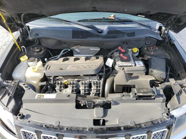 1C4NJDEB6HD126372 - 2017 JEEP COMPASS LATITUDE BLACK photo 12