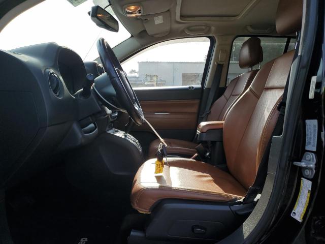 1C4NJDEB6HD126372 - 2017 JEEP COMPASS LATITUDE BLACK photo 7