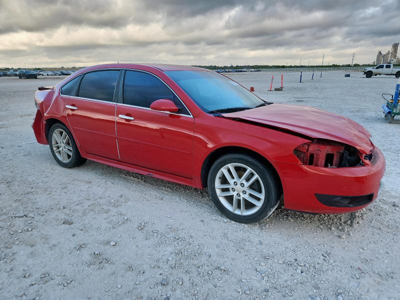 2G1WC5E35D1244215 - 2013 CHEVROLET IMPALA LTZ Красный фото 4