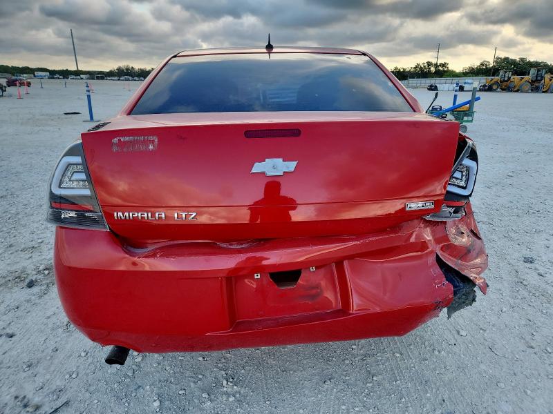 2G1WC5E35D1244215 - 2013 CHEVROLET IMPALA LTZ Красный фото 6