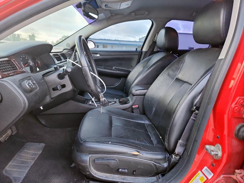 2G1WC5E35D1244215 - 2013 CHEVROLET IMPALA LTZ Красный фото 7