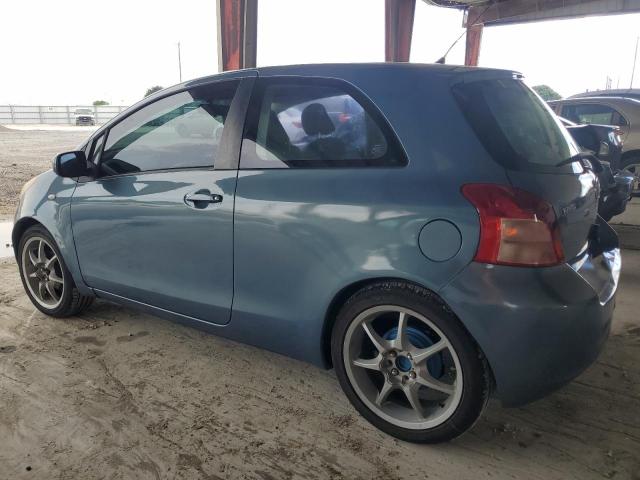 JTDJT923975091421 - 2007 TOYOTA YARIS BLUE photo 2