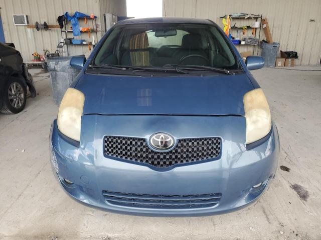 JTDJT923975091421 - 2007 TOYOTA YARIS BLUE photo 5