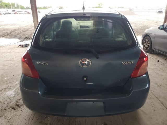 JTDJT923975091421 - 2007 TOYOTA YARIS BLUE photo 6